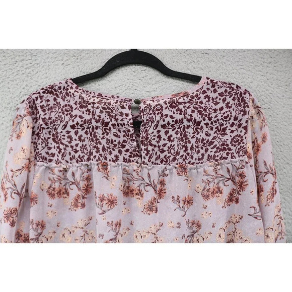 Jolt Long Bell Sleeves Sheer Blouse-Size XL - Picture 8 of 9